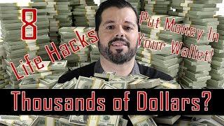 Easily Put Thousands of Dollars In Your Pocket! Simple Life Hacks!