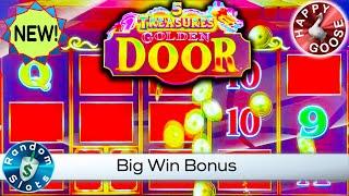 ⋆ Slots ⋆ New ⋆ Slots ⋆️5 Treasures Golden Door Slot Machine Big Win Bonus
