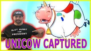 • UNICOW CAPTURED BY SLOT HUBBY •• BIG UNICOW WIN FOR THE HUBBY!