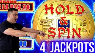 OMG⋆ Slots ⋆ 4 HANDPAY JACKPOTS On Dollar Storm Slot Machine - Winning Big Money At Casino