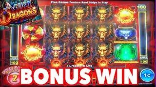 BONUS WINS on Action Dragons ! The Slot Sharks