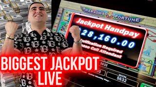 BIGGEST JACKPOT LIVE ! Winning Mega Bucks At Casino ⋆ Slots ⋆$50,000 Live Slot Play Part-2