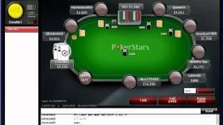 PokerSchoolOnline Live Training Video: " Live Micro stake turbo 180's " (27/03/2012) ChewMe1