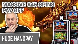 ★ Slots ★ What Can I Hit with $3,000 on Dragon’s Law? ★ Slots ★ MASSIVE $45 Spins!