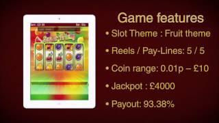 Super Fruity slots from Ladylucks Casino now on Express Casino