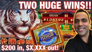 MIGHTY CASH WHITE TIGER (Milo) • BIG WIN BONUSES!! •| Incredible ROAR•| $7.50 - $25 BETS