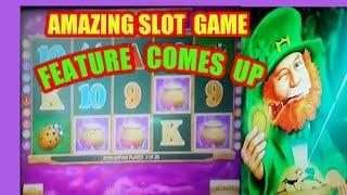 AMAZING SLOT MACHINE GAME...WE GET THE "SPINS"FEATURE UP...FRUIT..