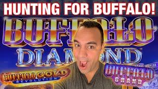 On a Hunt For Buffalo!!! • • •| 4 Games: Diamond, Revolution, Grand & Golden 7’s! •••️