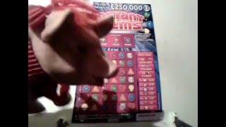 Wow!..Both WINNERS....Scratchcard INSTANT GEMS...and SUPER 7's...with Moaning Pig