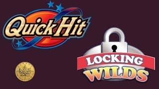 Quick Hit Fever - Locking Wilds bonus - 2c denom - Slot Machine Bonus