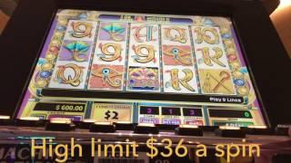**CLEOPATRA** HIGH LIMIT - $36 a spin