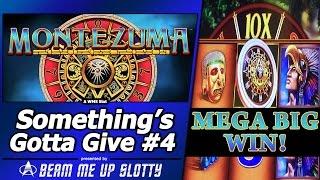 Something's Gotta Give #4 - Mega Big Win in Attempt #4 on Montezuma Slot by WMS