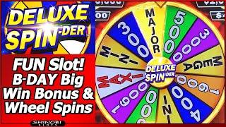 Deluxe Spin-Der Slot - Fun New Slot, Birthday Big Win Bonus, Live Play and Wheel Spins