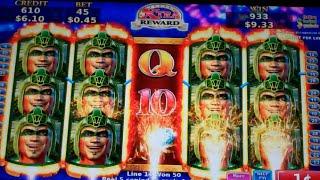 Wild Aztec Slot Machine Bonus + Nice Line Hit - 20 Free Games Win with Replicating Wild Reel (#2)