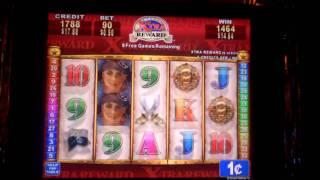 Pirate Rose Bonus Win on Extra Reward Slot Machine