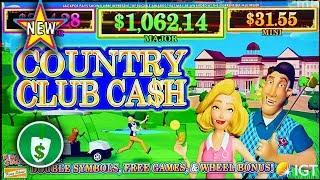•️ New - Country Club Cash slot machine, bonus