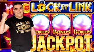 High Limit Lock It Link Slot Machine HANDPAY JACKPOT | Slot Machine LIVE JACKPOT | SE-5 | EP-29