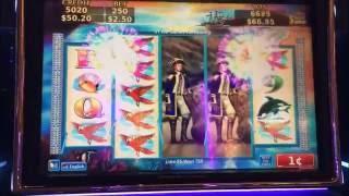 •Oldies Friday• TREASURE VOYAGE Slot machine (KONAMI)• Bonus WIN •$2.50 BET