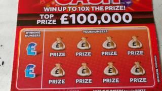 10x Cash Scratchcards from 4 Different Shops....THE GAME