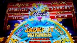 Fortune Bear Slot Machine Progressive Jackpot Wheel Winner *LIVE PLAY* Bonus!