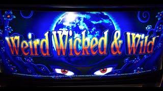 Weird, Wicked & WILD •LIVE PLAY• Slot Machine Pokie at Harrah's Las Vegas