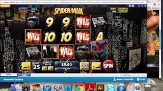 £200 Double or nothing Spiderman slot - BIG WIN!!!