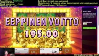 Nice payout on Casino Slot Second Strike - Win directly after Bet raise
