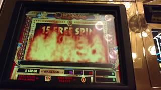 HIGH LIMIT $20 bet Cleopatra Free 15 spins bonus slot machine pokie