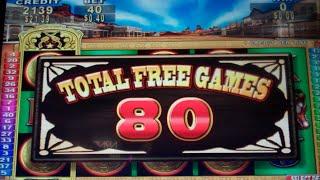 Winner's Shot Slot Machine Bonus - 80 FREE GAMES with Replicating Reel - HUGE WIN