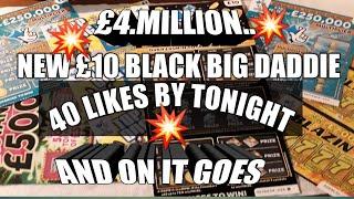 •Wow!...• Scratchcard•game Build up video for •£4 Million  scratchcard•