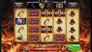 Kingdom of Fortune slots - 260 win!