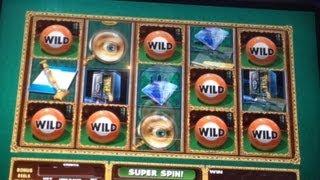 CLUE Slot Machine Bonus Billiard Room Super Spin - Big Win! ~ WMS (Clue Slot Machine)