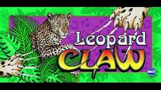 LEOPARD CLAW - CLEO'S PET - LINE HIT!!!! 1Oc - IGT CLASSIC  SLOT MACHINE