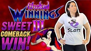 • WICKED WINNINGS 3 SLOT MACHINE •• IT'S LIKE PLAYING WITH FIRE •