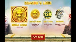 Dragon's Luck Online Slot from Red Tiger Gaming
