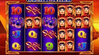 BEAUTY OF THE NILE Video Slot Slot Game with a FREE SPIN BONUS