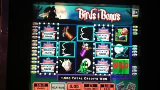Hitchcock Theater Slot Machine Bonus - Bird's Bonus