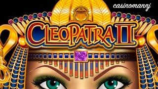 MAX BET! Cleopatra II Slot - Slot Bonus and Line Hits - Slot Machine Bonus