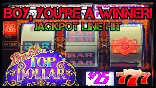 •HIGH LIMIT Double Top Dollar •HANDPAY JACKPOT $50 MAX BET SPINS •3 Reel Slot Machine Casino