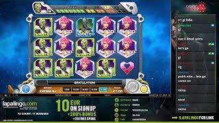 BIG WIN ON THE NEW IRON GIRL SLOT (PLAY'N GO) - 7€ BET!