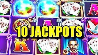 •10 JACKPOT HANDPAYS: HOLD ONTO YOUR HAT•