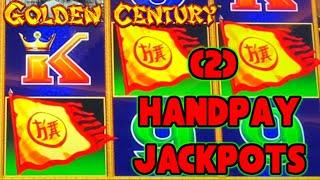 HIGH LIMIT Dragon Link GOLDEN CENTURY & HAPPY & PROSPEROUS 2 HANDPAY JACKPOT ⋆ Slots ⋆$50 Bonus Slot