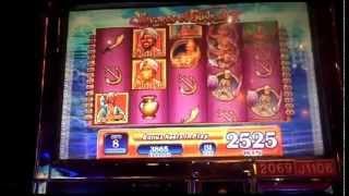 Voyages of Sinbad Slot Bonus with Retrigger and Awesome Line Hit