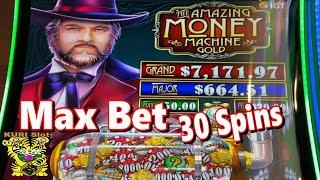⋆ Slots ⋆MUST WATCH THIS !!!⋆ Slots ⋆THE AMAZING MONEY MACHINE GOLD Slot (IGT) ⋆ Slots ⋆MAX BET 30 SPINS !⋆ Slots ⋆MAX 30 #21