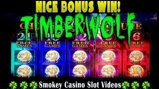 Timberwolf Deluxe Slot Nice Bonus Win x5/x10 - Aristicrat