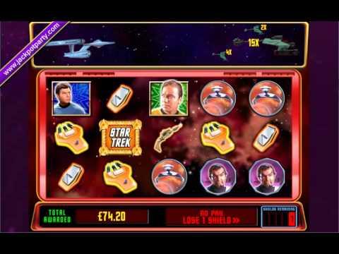£506 SUPER BIG WIN (206 X STAKE) ON STAR TREK: RED ALERT™ AT JACKPOT PARTY®