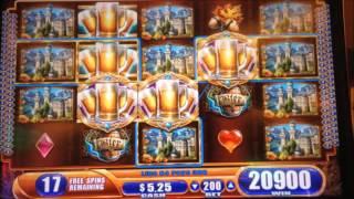 •Bier Haus Slot machine (WMS) 100 lines• •35 Free Game BONUS BIG WIN • $2.00 Bet
