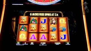 WMS Gaming: Wheel Bonus - Montezuma Slot Bonus