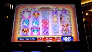 Shimmer slot machine bonus win