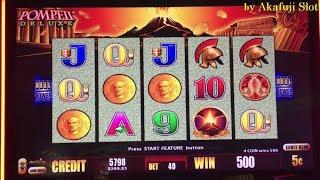 BIG WIN•POMPE II Deluxe Slot Machine•5c Bet $2 San Manuel Casino, Akafujislot
